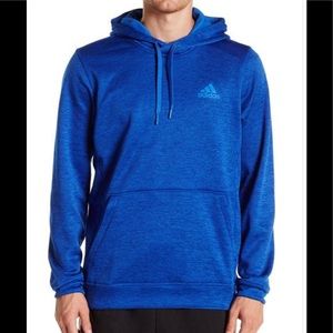 Adidas climawarm hooded sweat shirt, EUC